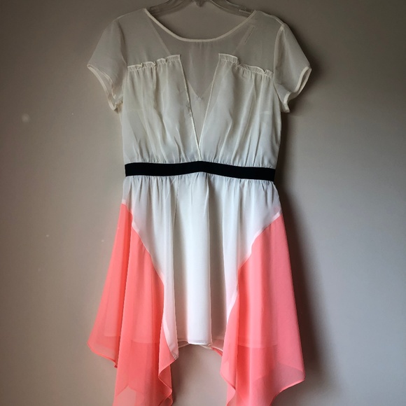 Mustard Seed Dresses & Skirts - MUSTARD SEED HIGH/LOW SHEER DRESS